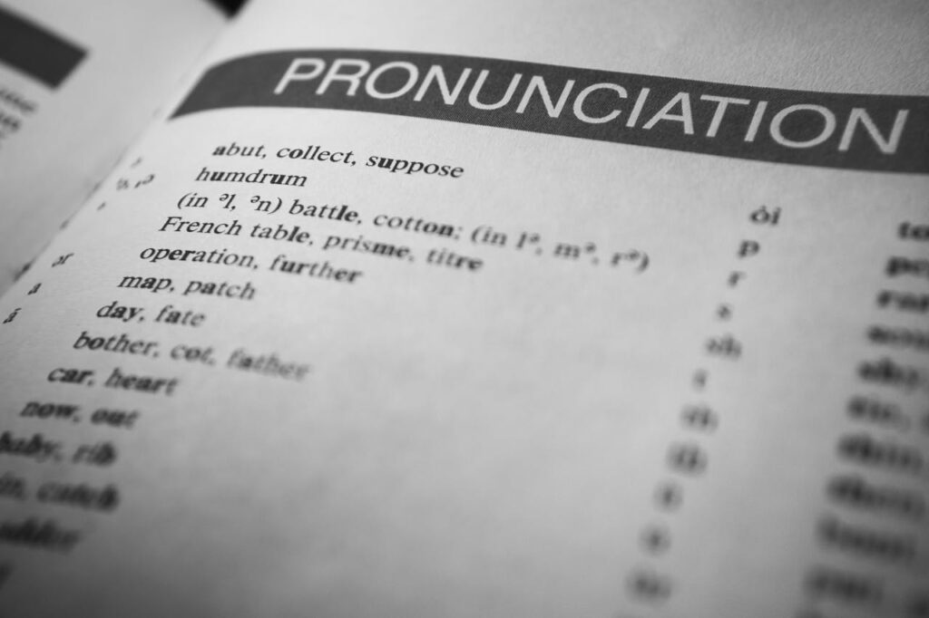 Aprende inglés con la pronunciación correcta.